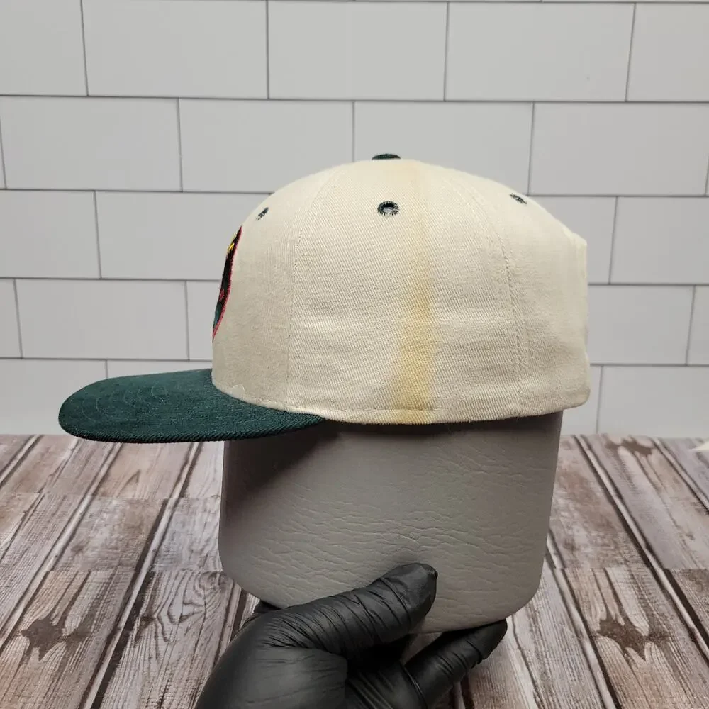 Vintage Seattle SuperSonics New Era Dupont Visor Snapback Hat USA Made